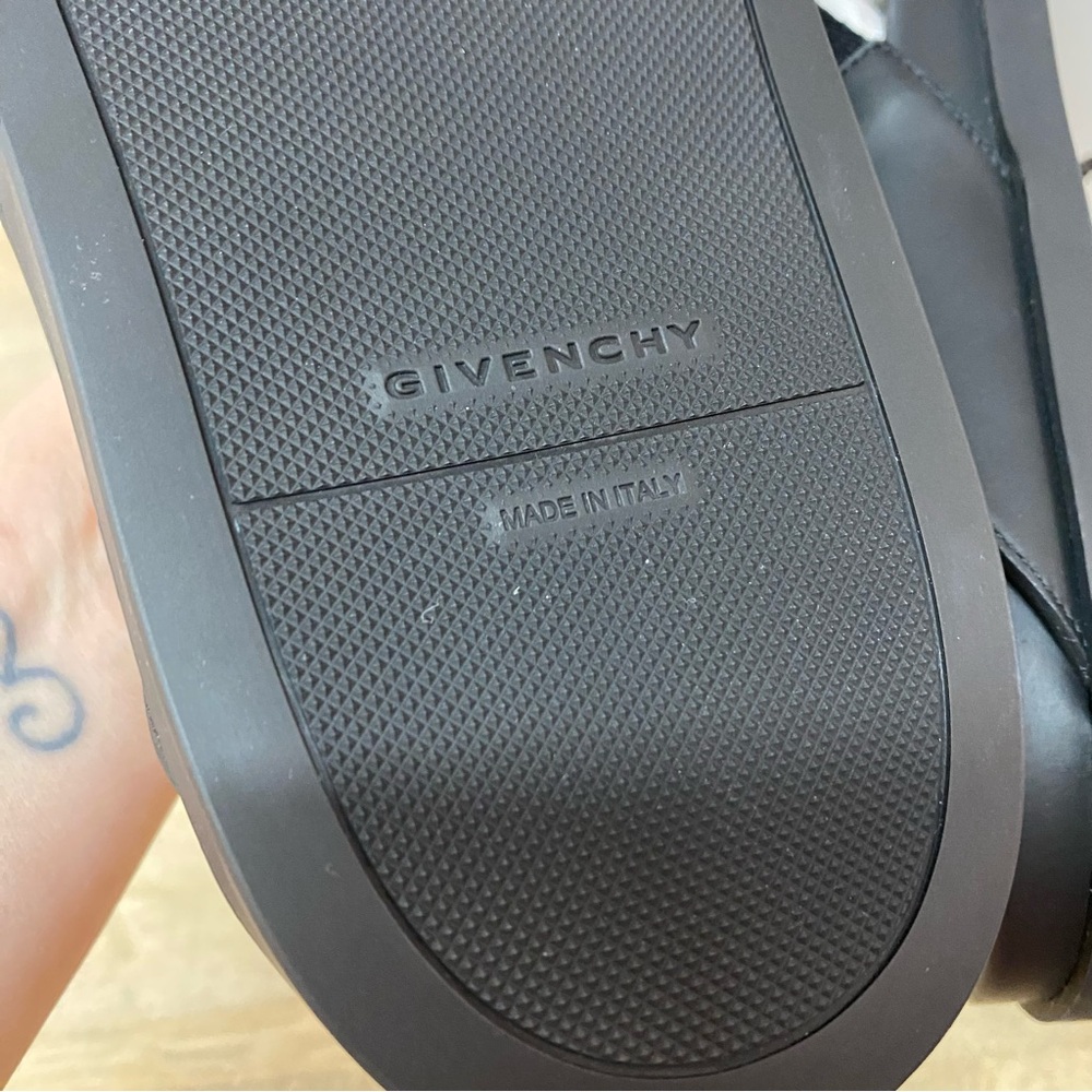 GIVENCHY G Plage Sandals Black Slides NEW In Box Sz 41 - Picture 6 of 7